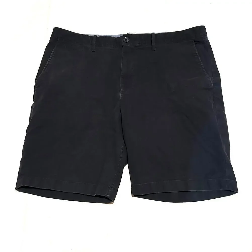 Penguin Navy Blue Coastal Nautical Casual Shorts Men's Size 38